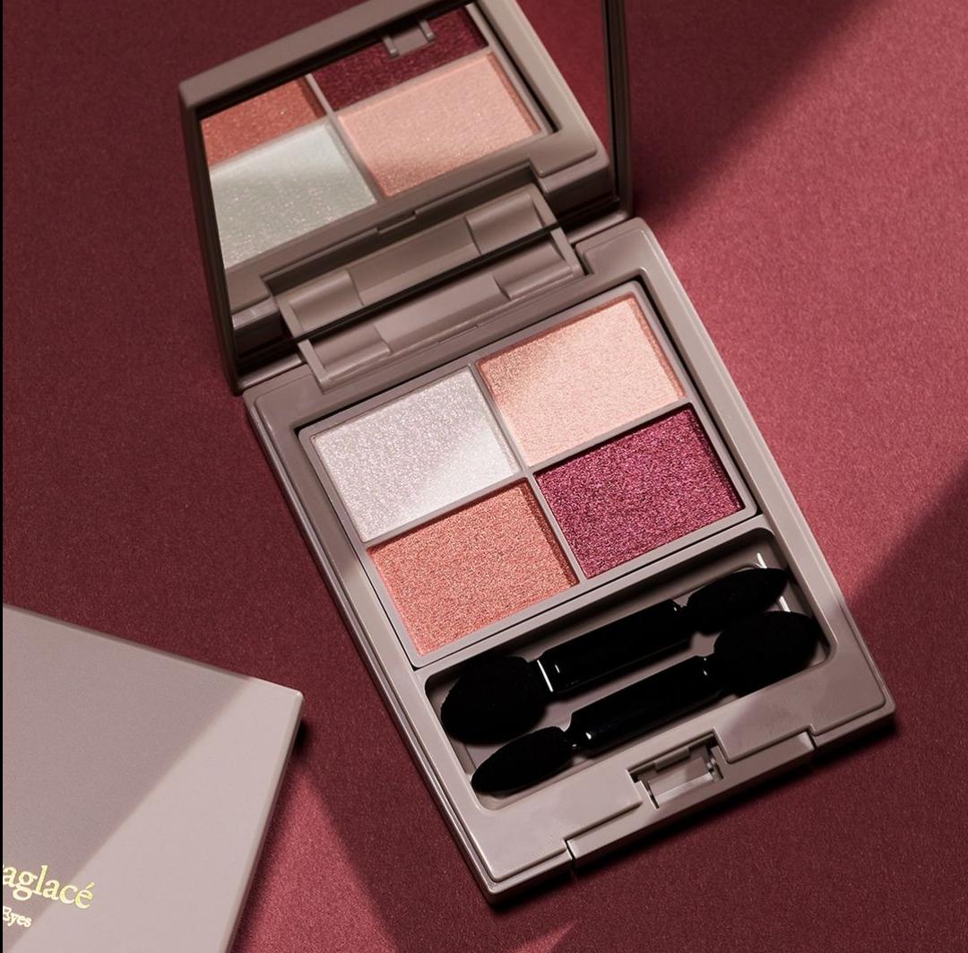 naturaglace'四色珠光眼影盒